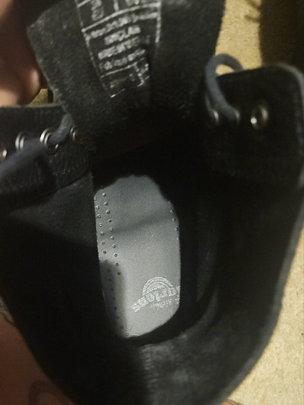 Dr. Martens Black Leather Sinclair Platforms - Picture 11 of 16